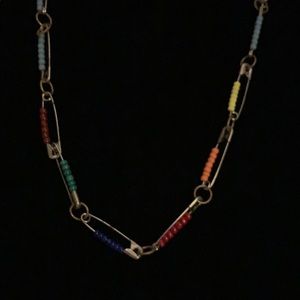Safety Pin Necklace